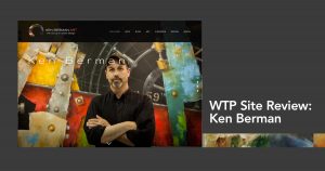 Home page of artist Ken Berman