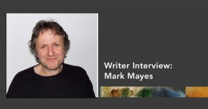 Headshot of poet Mark Mayes